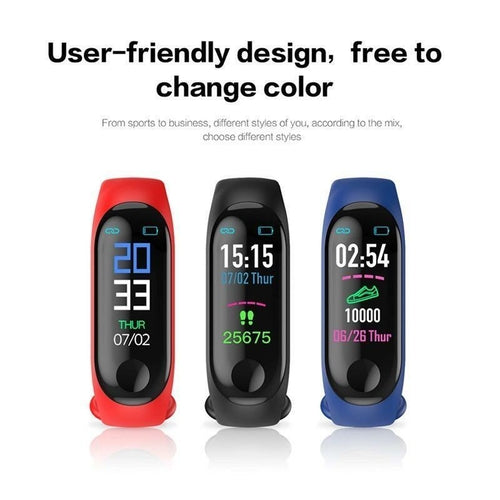 Fitness Mini Smart Watch for Heart Rate & Blood Pressure Fitness