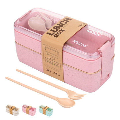 Stackable Lunch Box for Meal Prep