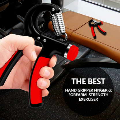 Adjustable Hand Grip Strengthener - Forearm & Grip Trainer