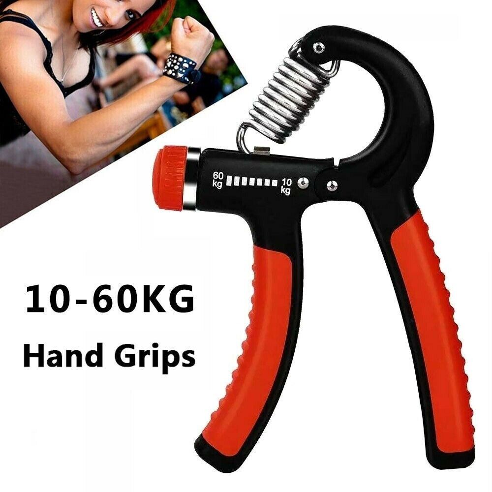 Adjustable Hand Grip Strengthener - Forearm & Grip Trainer