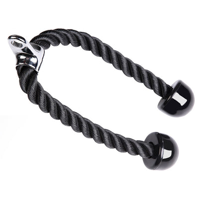 Dual-Handle Tricep Rope Cable Attachment