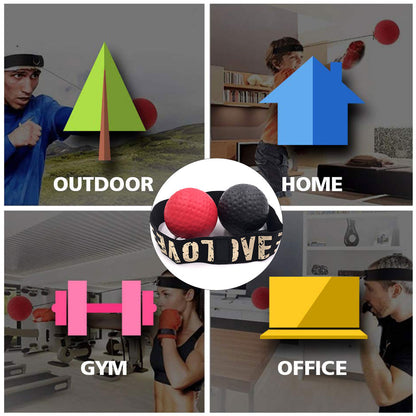 Boxing Reflex Ball Speed Ball with Headband